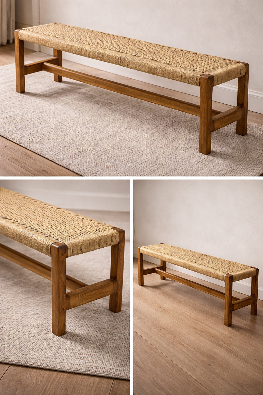 Masif El Yapımı Bench